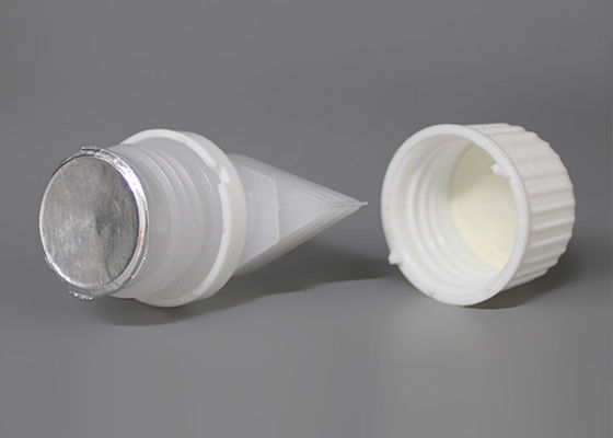 लीक सबूत पीई खाद्य ग्रेड प्लास्टिक तरल बैग के लिए सील लाइनर के साथ स्पॉट कैप्स डालो
